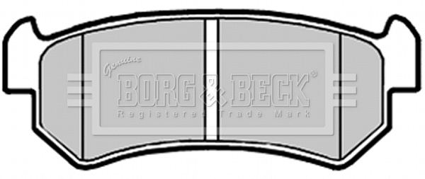 Brake Pad Set, disc brake (BBP2146)