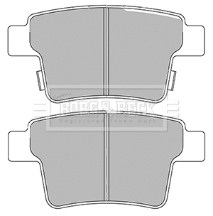 Brake Pad Set, disc brake (BBP2431)