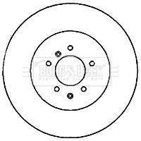 Brake Disc (BBD5822S)
