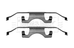 Accessory Kit, disc brake pad (BBK1319)