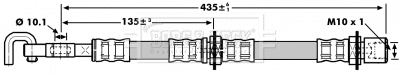 Brake Hose (BBH7253)