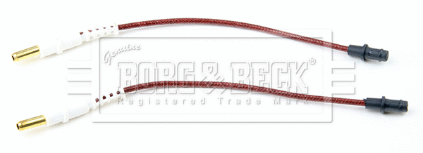 Warning Contact, brake pad wear