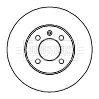 Brake Disc (BBD4925)