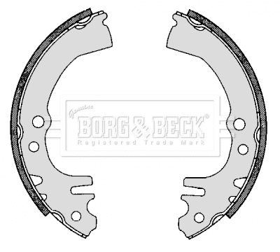 Brake Shoe Set (BBS6300)