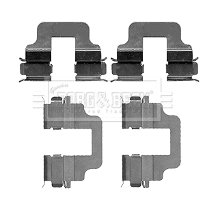 Accessory Kit, disc brake pad (BBK1211)