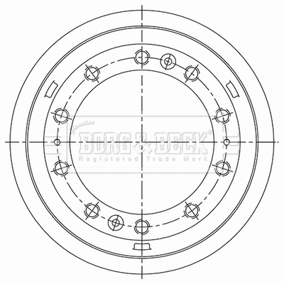 Brake Drum (BBR32506)