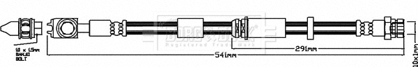 Brake Hose (BBH7957)