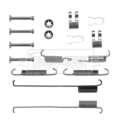 Accessory Kit, brake shoes (BBK6142)