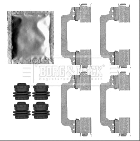 Accessory Kit, disc brake pad (BBK1355)