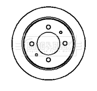 Brake Disc (BBD4268)