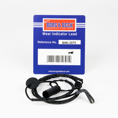 Warning Contact, brake pad wear