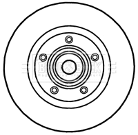 Brake Disc (BBD5813S)