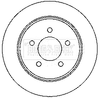 Brake Disc (BBD4734)