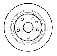 Brake Disc (BBD4413)
