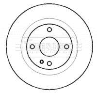 Brake Disc (BBD4433)
