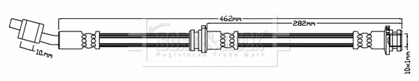 Brake Hose (BBH7139)