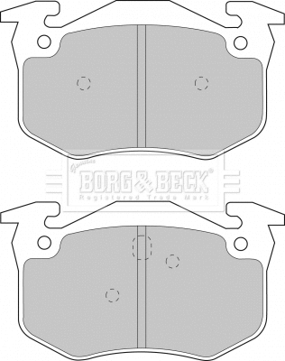 Brake Pad Set, disc brake (BBP1401)