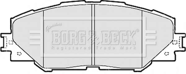 Brake Pad Set, disc brake (BBP2079)