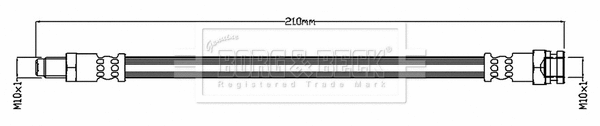 Brake Hose (BBH8709)