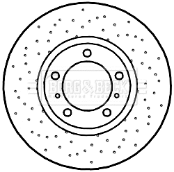 Brake Disc (BBD6045S)