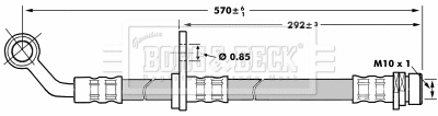 Brake Hose (BBH7021)
