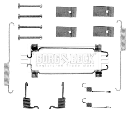 Accessory Kit, parking brake shoes (BBK6025)