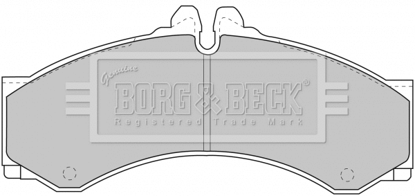 Brake Pad Set, disc brake (BBP1589)