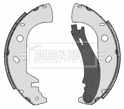 Brake Shoe Set (BBS6301)