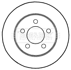 Brake Disc (BBD5227)