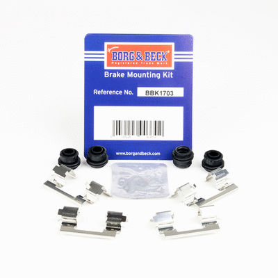 Accessory Kit, disc brake pad (BBK1703)