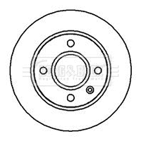 Brake Disc (BBD4025)