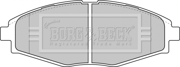 Brake Pad Set, disc brake (BBP1649)