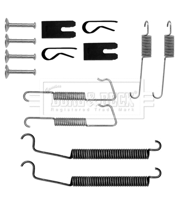 Accessory Kit, brake shoes (BBK6173)