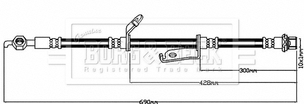 Brake Hose (BBH7945)