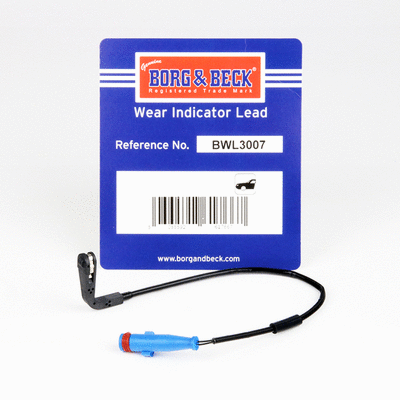 Warning Contact, brake pad wear
