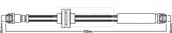 Brake Hose (BBH8413)