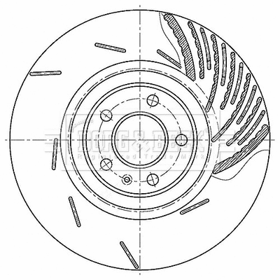 Brake Disc (BBD6197S)