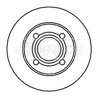 Brake Disc (BBD4160)
