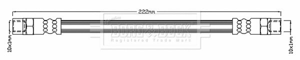 Brake Hose (BBH6053)