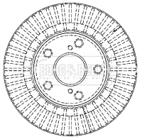 Brake Disc (BBD4309)