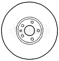 Brake Disc (BBD4673)