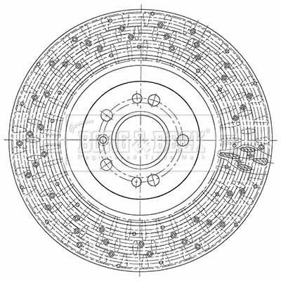 Brake Disc (BBD6136S)