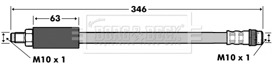 Brake Hose (BBH7513)