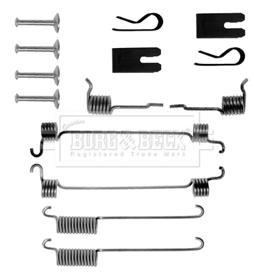Accessory Kit, brake shoes (BBK6141)