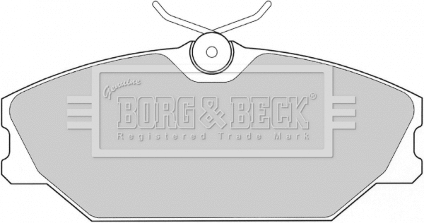 Brake Pad Set, disc brake (BBP1708)