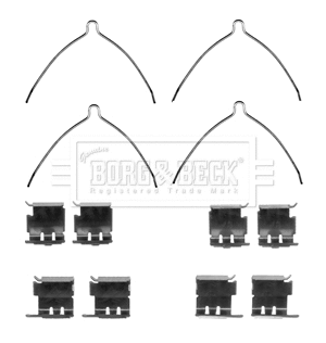 Accessory Kit, disc brake pad (BBK1425)