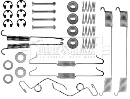Accessory Kit, brake shoes (BBK6119)