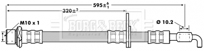 Brake Hose (BBH7237)