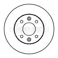 Brake Disc (BBD4845)