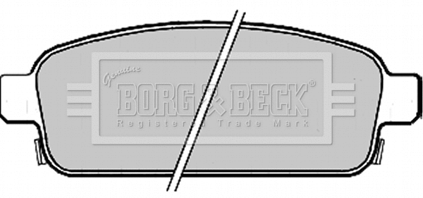 Brake Pad Set, disc brake (BBP2214)